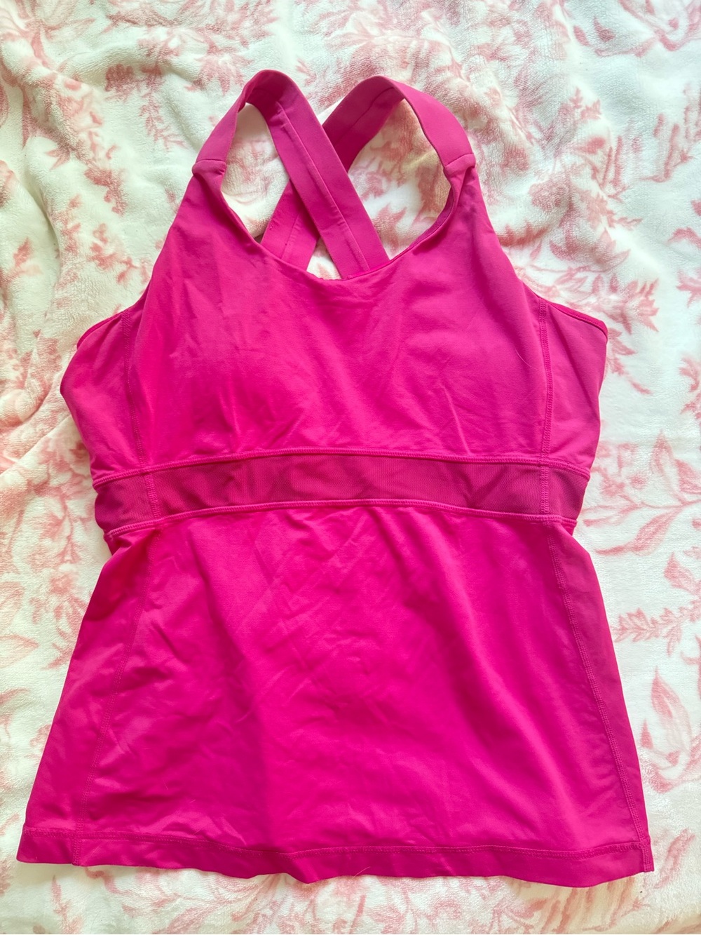 Lululemon Hot Pink Tank Top